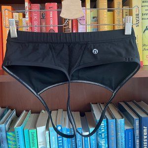 lululemon flow y bra - black